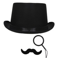 TOP HAT MONOCLE MOUSTACHE