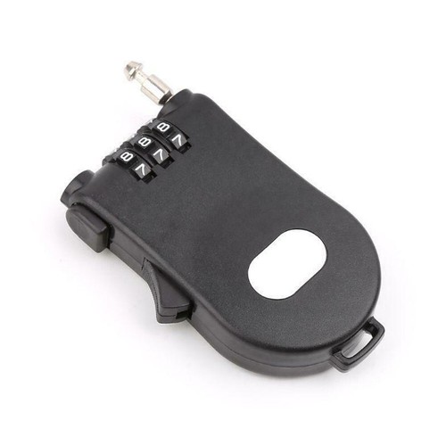 Black keyless lock - lock, long
