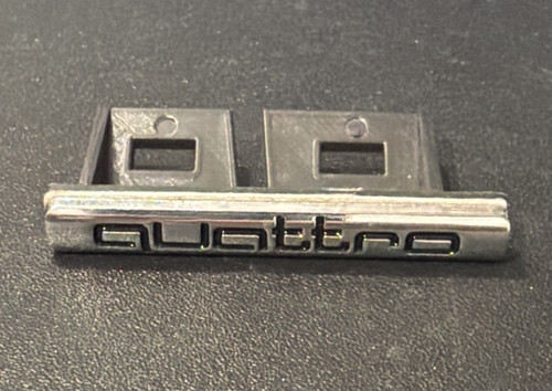 Audi quattro car badge - audi, emblem