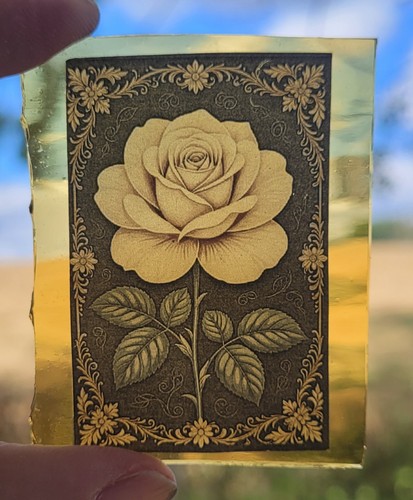 Stained glass flower - stained,