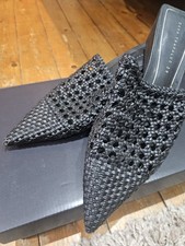 Zara Size 6 Leather Slip On