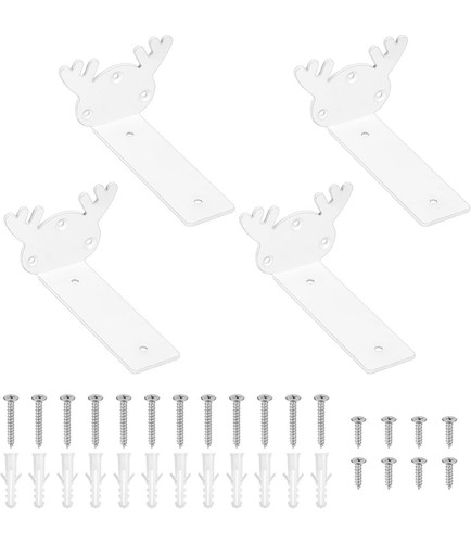 Pcs floating shelf brackets - floating,