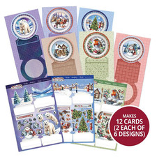 Hunkydory Crafts - Stunning Snow Globes Concept Card Kit - CONCEPT134