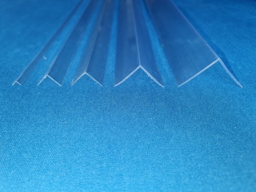 Pvc clear angle trim - pvc,