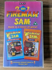 FIREMAN SAM 2 ON 1 - BBC VHS