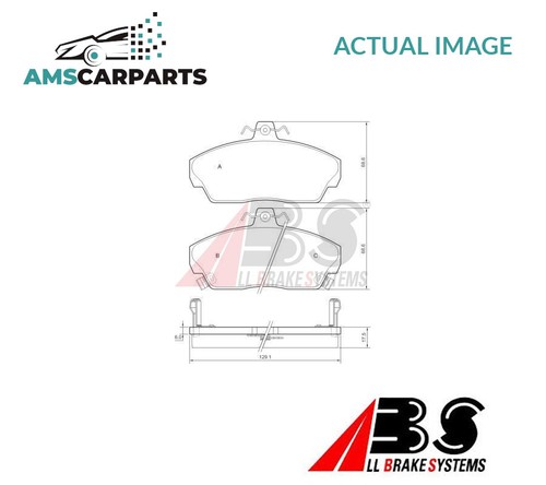 Brake pads set - pads,