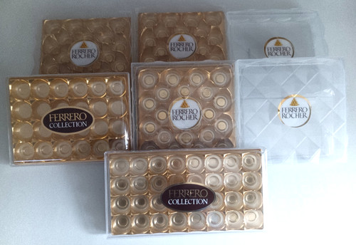 Empty ferrero rocher - ferrero,