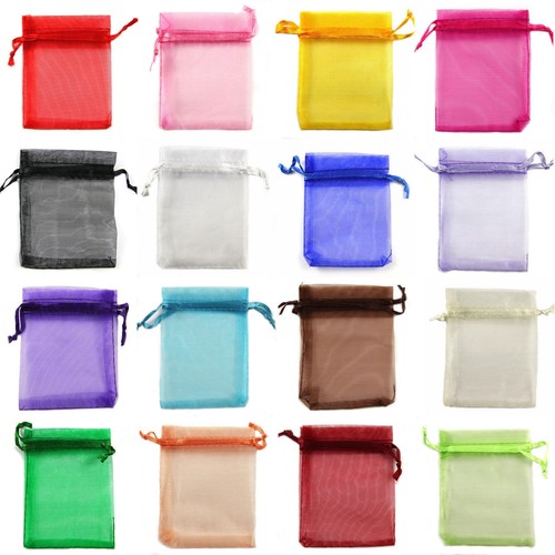 Quality organza gift bags - 25,