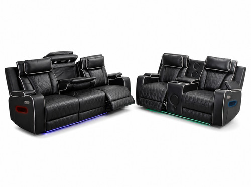 Electric recliner sofa set 2 - recliner, 3+2