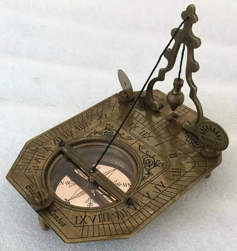 Sundial compass brass - compass, london