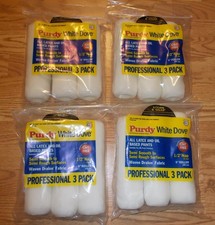 (4) Purdy White Dove 9" x 1/2"