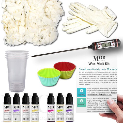Candle making wax melt - candle,