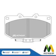 Fits Subaru Impreza 1996-2008 2.0 2.5 3.0 Brake Pads Set Front Motaquip