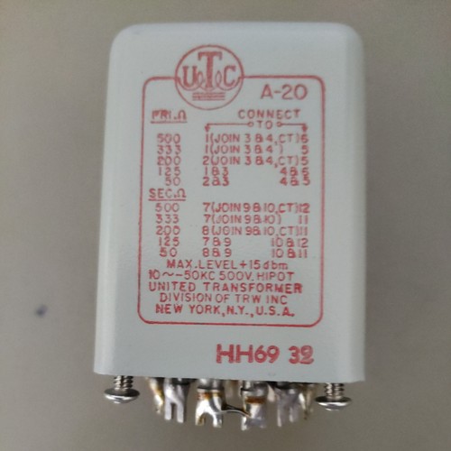 Utc a20 vintage - a-20,