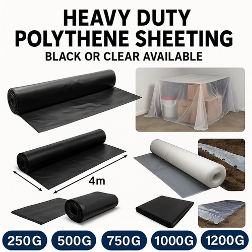 Polythene dust sheeting - polythene,