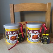 Marmite Yellow Ceramic Lidded