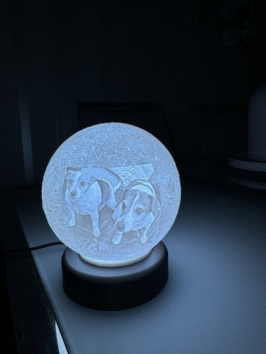 Personalised moon lamp night - moon,
