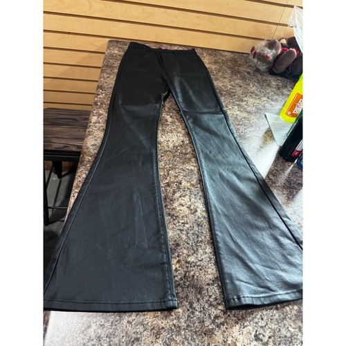 Edikted black faux leather - black,