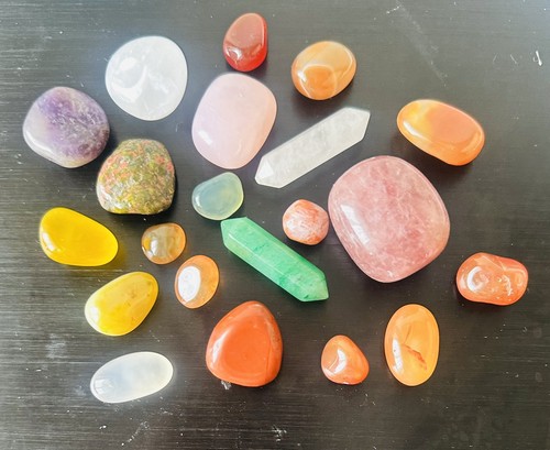 100g mixed crystals tumble - 100g,