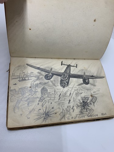 Ww2 sketches pow book of - pow,