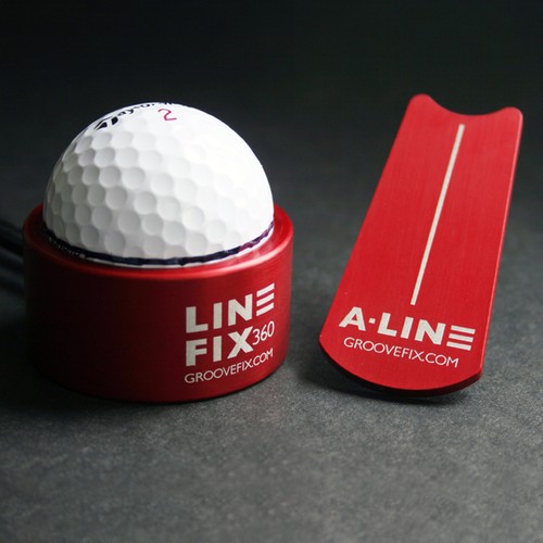 Groovefix golf ball line - golf,
