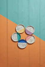 KAPKA Mind-Pop Enamel Round Desert Plate 16cm