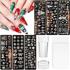Halloween Nail Stamp Plate Kit