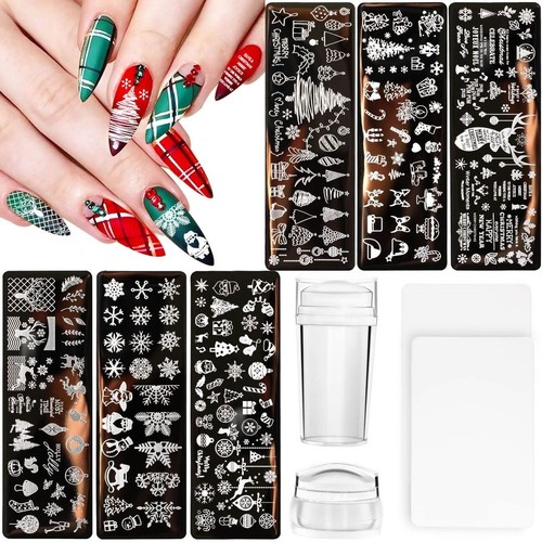 Halloween nail stamp - halloween,