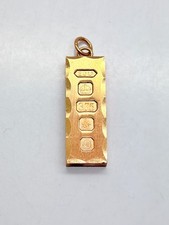 9ct Yellow Solid Gold Ingot