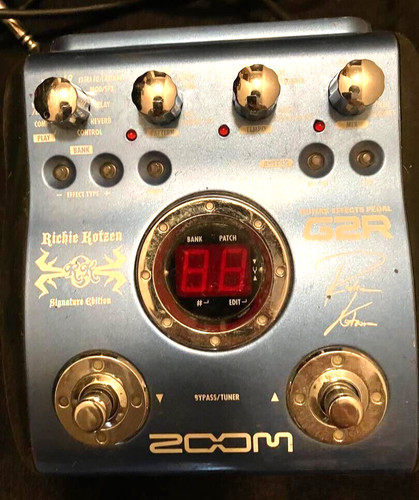 Zoom g2r richie kotzen guitar - zoom,