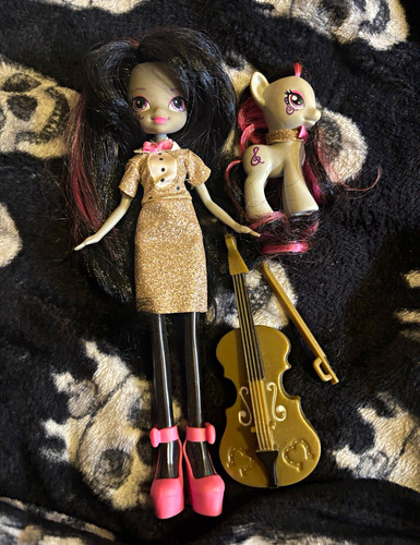 Little pony octavia rainbow - my,