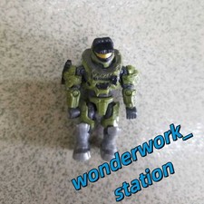 Mega Bloks Halo Universe Green Spartan Warrior Master Chief Building Figure Toy