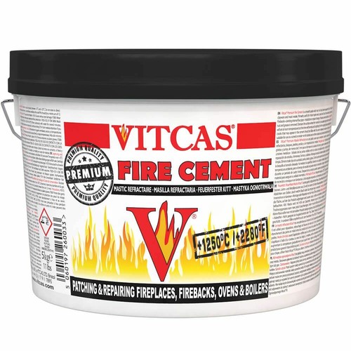 Vitcas black fire - fire, cement