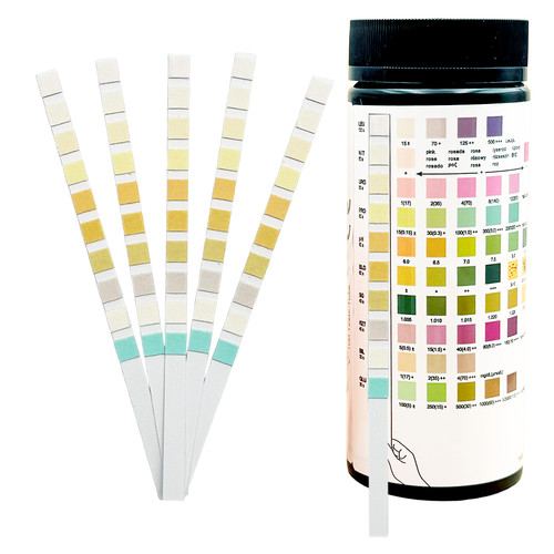 100 urine test strips 10 - 100,