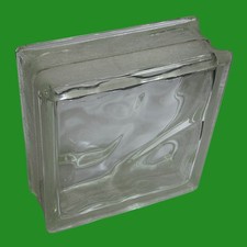 190mm x 100mm Wavy Clear Glass