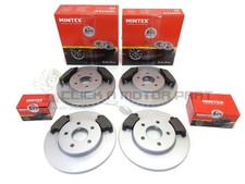 FOR JAGUAR X TYPE 2005-2009 MINTEX FRONT AND REAR BRAKE DISCS & PADS SET NEW
