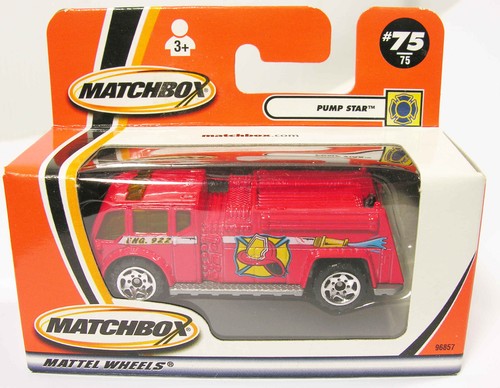 Matchbox pump star fire - matchbox,