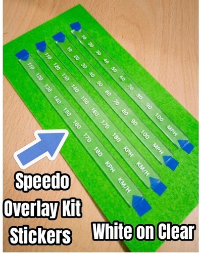 Speedometer speedo kit - speedo, overlay