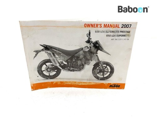Owners manual ktm 690 - manual,