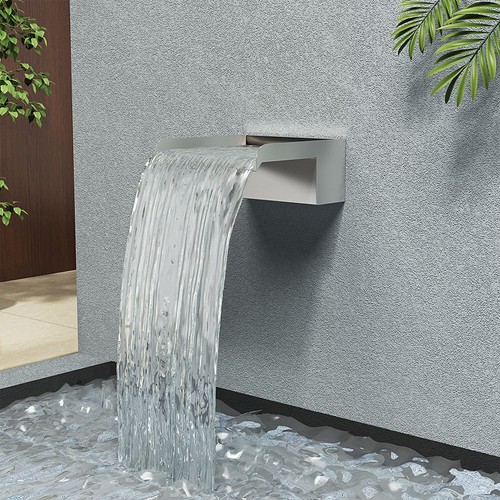 Stainless steel water blade - steel,