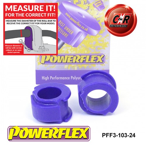 Powerflex front roll bar - powerflex,