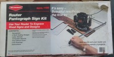 Milescraft Model 1150 Router Pantograph Sign Kit Routing Woodworking Sign Making