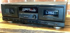 Aiwa AD-WX727 Double Auto Reverse Cassette Tape Deck, Pro Refurb, Fully Serviced