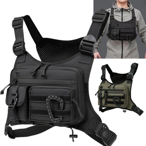 Chest rig bag running - vest, hip
