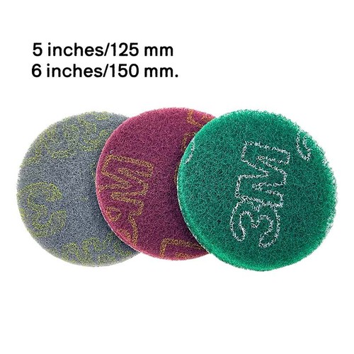 125 150mm nylon - 125/150mm, sanding