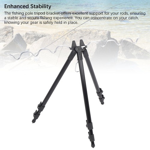 Fishing rod tripod folding - rod,