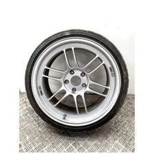Nissan Silvia Enkei RPF1 alloy wheel & tyre S15 2002 Spec R 215 40 18 9j