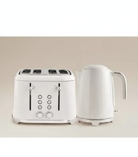 Cream Retro 4 Slice Toaster