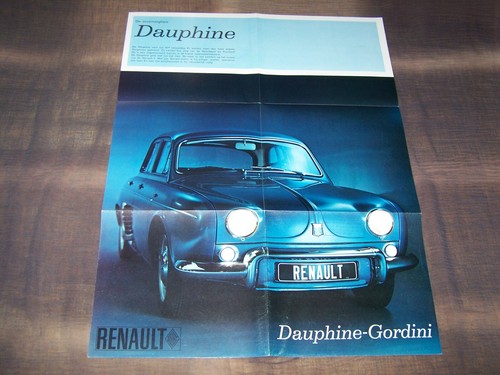 1966 renault dauphine gordini - renault,