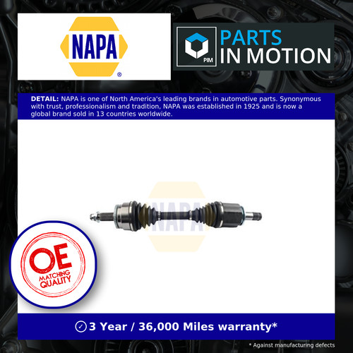 Drive shaft fits - fits, land